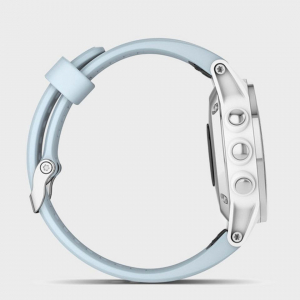 �����-���� Garmin Fenix 5SPlus Glass Wht w Sea FoamBnd