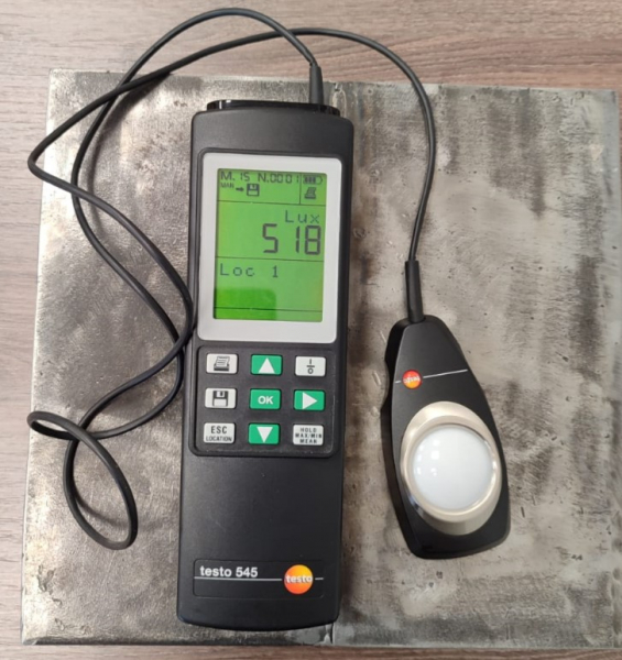 БУ Люксметр testo 545 профессиональный с поверкой БУ Люксметр testo 545 профессиональный с поверкой