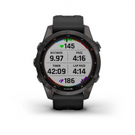 ���� Garmin FENIX 7S Sapphire Solar ��������� �������-����� DLC � ����������� ��������