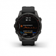 ���� Garmin FENIX 7S Sapphire Solar ��������� �������-����� DLC � ����������� ��������