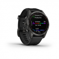 ���� Garmin FENIX 7S Sapphire Solar ��������� �������-����� DLC � ����������� ��������