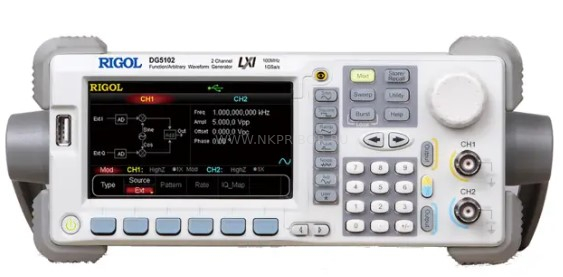 ��������� �������� ������������ ����� RIGOL DG5102